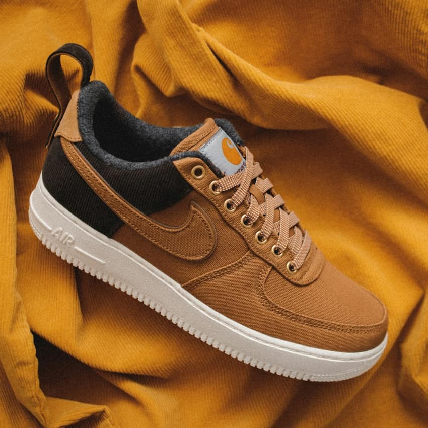 Classic Stride Brown Leather Sneakers