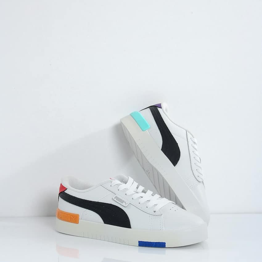 Studio Lumen White Black Accent Sneakers