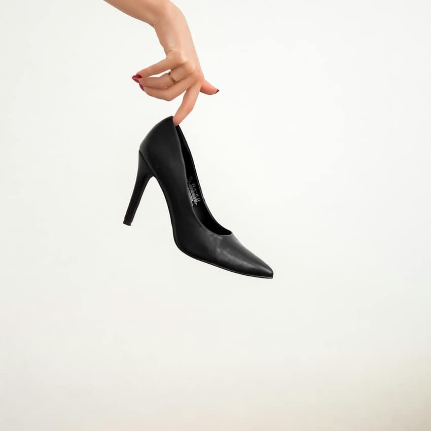 Harbor Lumen Black Classic Heels